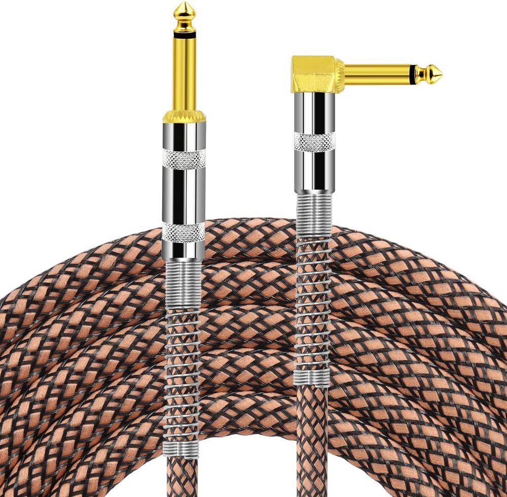 65mm TS Plug Audio Cable 635 Dual Channel Audio Amplifier Cable Monitor Balance Alignment