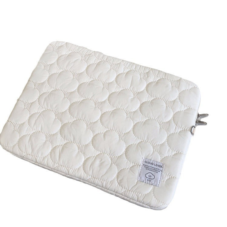 Notebook Storage Cute Cloud Embroidery Ipad Tablet PC Bag