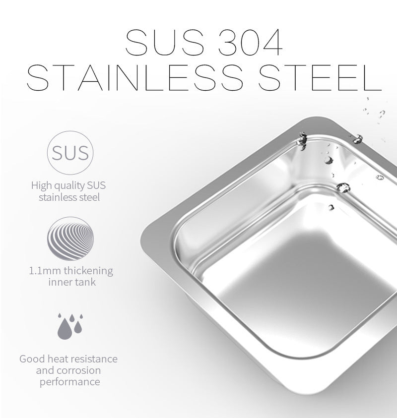 Household Minimalist Heating Ultrasonic Cleaning Machine