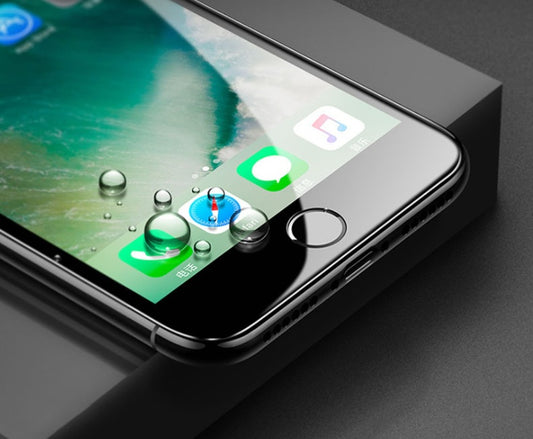 PhoneX 8 7 6s Plus All-inclusive 3D carbon fiber soft edge tempered glass protective film