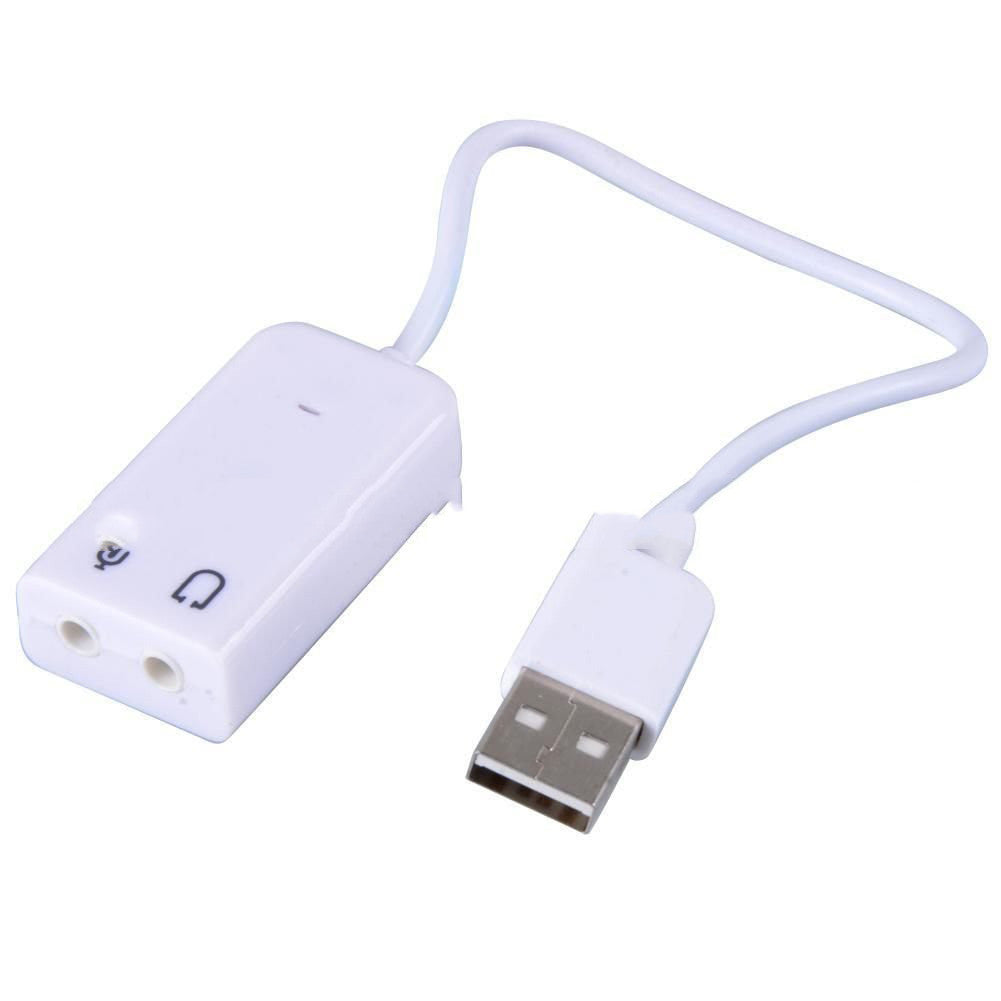 Usb Plastic Sound Card With Cable