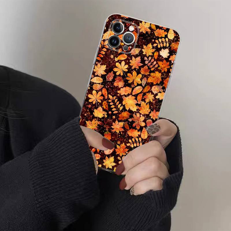 Phone Case Foreign Trade New Couple Halloween Pumpkin Lamp Phone Case