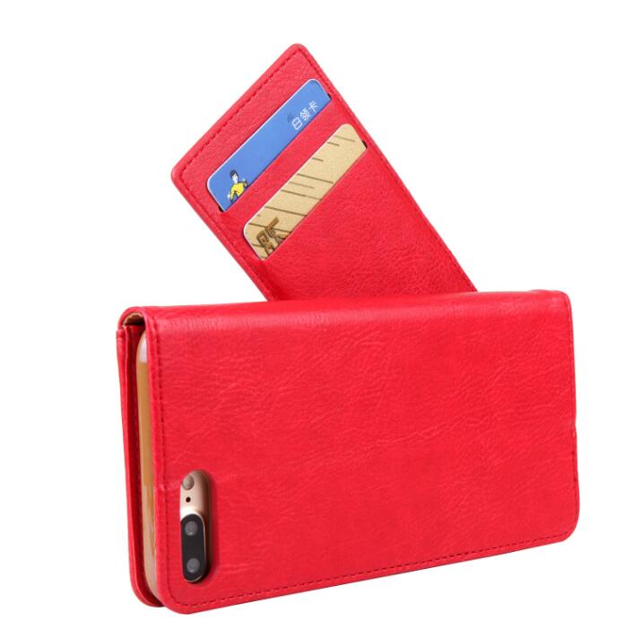 Compatible With  A Magnetic Card Holder With Flip Book Deluxe Leather Bag Stand For