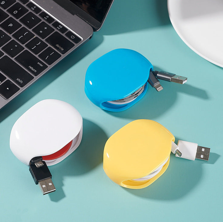 Automatic Recovery Reel Data Cable Charging Cable Storage Box