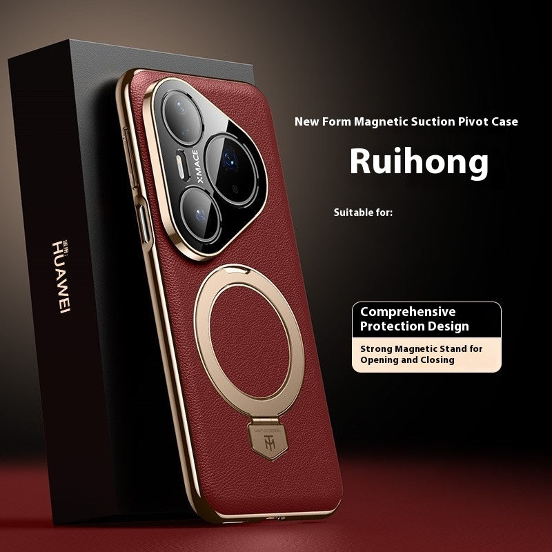 Magnetic Rotating Bracket Phone Case