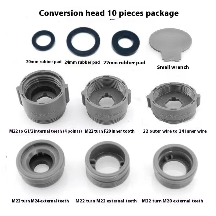 Kitchen Faucet Universal Sprinkler Water Outlet Pull Nozzle