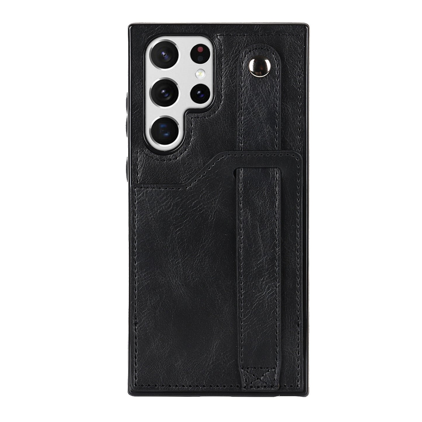 Applicable Wrist Strap Mobile Phone Skin Protective Leather Case