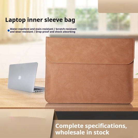 Laptop Sleeve Computer Bag Frosted Waterproof Fabric Protective Sleeve