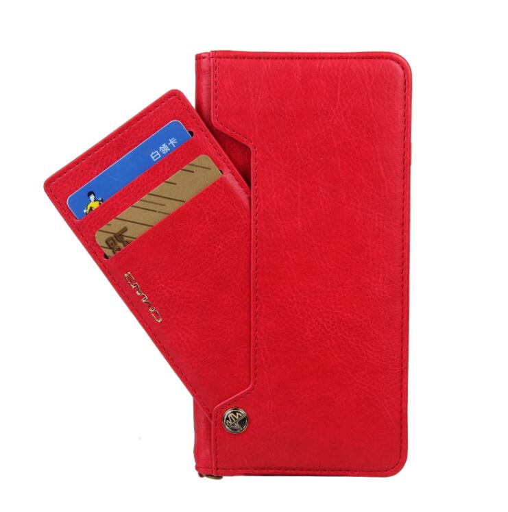 Compatible With  A Magnetic Card Holder With Flip Book Deluxe Leather Bag Stand For