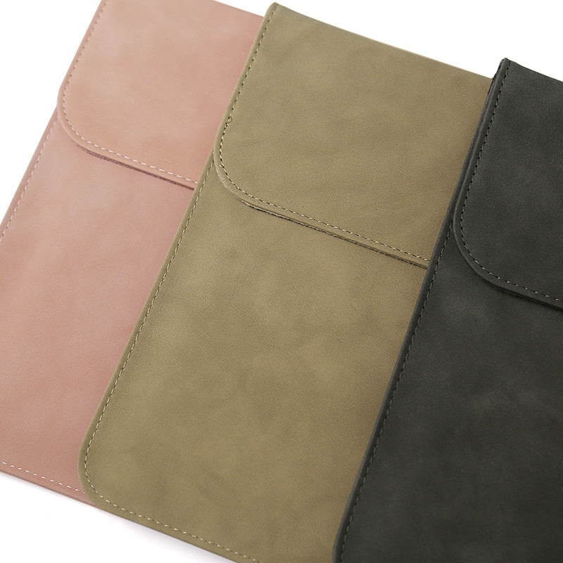 Laptop Sleeve Computer Bag Frosted Waterproof Fabric Protective Sleeve