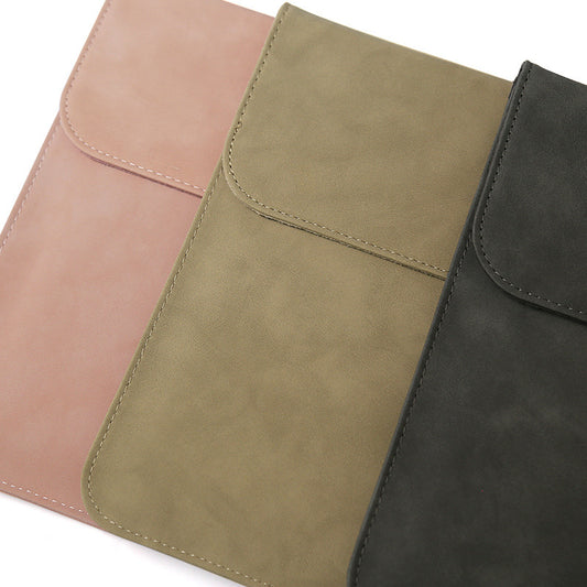 Laptop Sleeve Computer Bag Frosted Waterproof Fabric Protective Sleeve