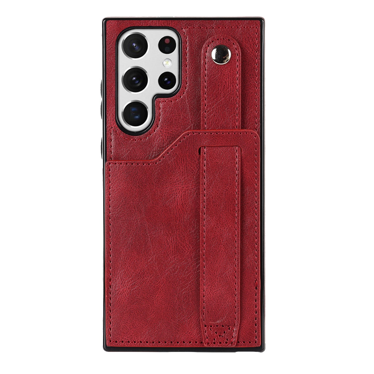 Applicable Wrist Strap Mobile Phone Skin Protective Leather Case