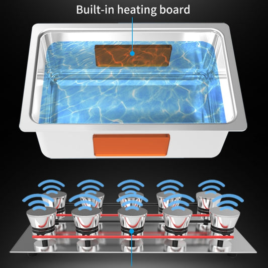 Household Minimalist Heating Ultrasonic Cleaning Machine