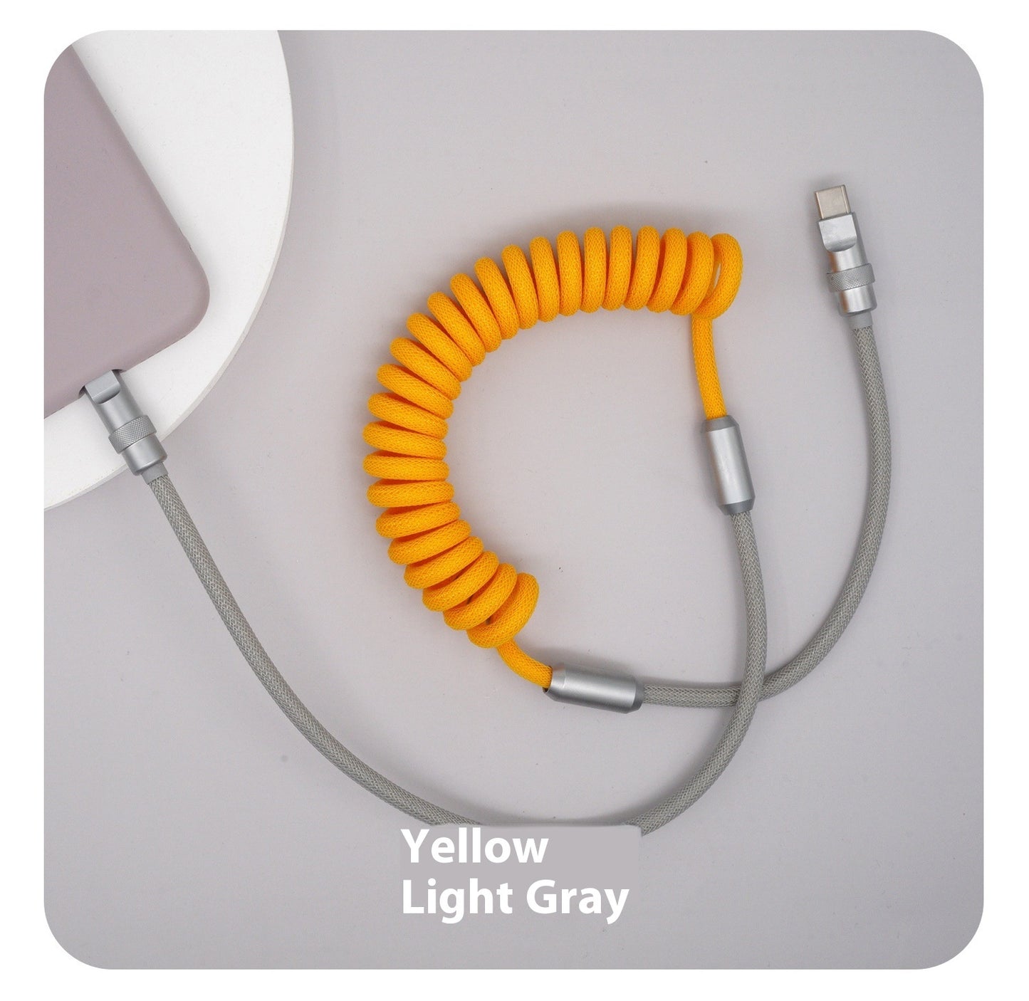 Metal 120W Super Fast Charge Machine Customer Charging Cable