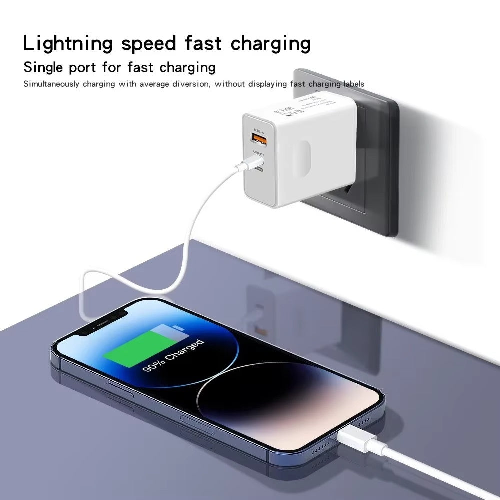 67W Mobile Phone Charger 120W Fast Charging Head Set Data Cable