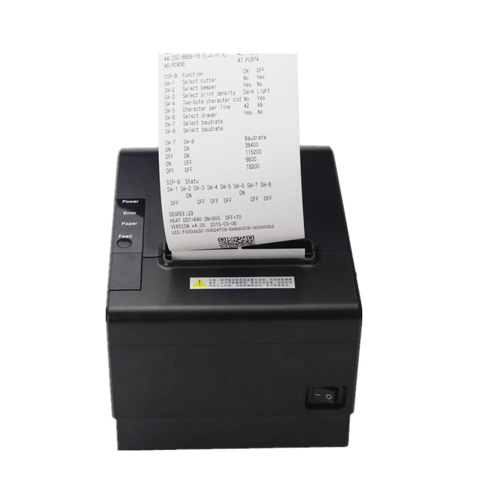 Minimally Designed 80mm Kitchen Receipt Thermal Printer