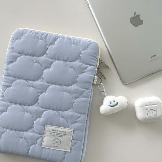 Notebook Storage Cute Cloud Embroidery Ipad Tablet PC Bag