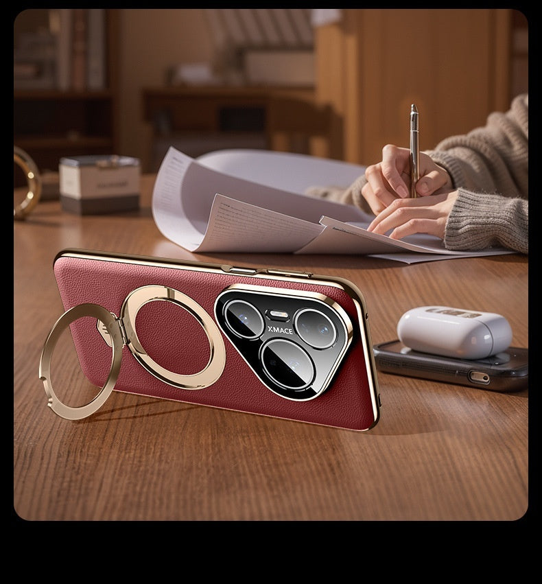 Magnetic Rotating Bracket Phone Case