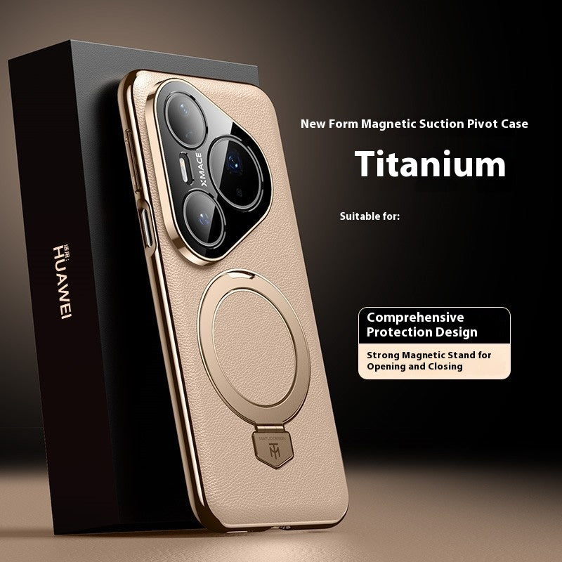 Magnetic Rotating Bracket Phone Case