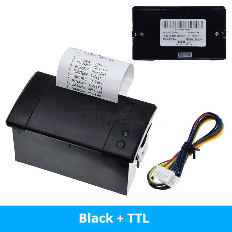 Embedded Micro Thermal Bill Electronic Single Chip Microcomputer Serial Port Connection