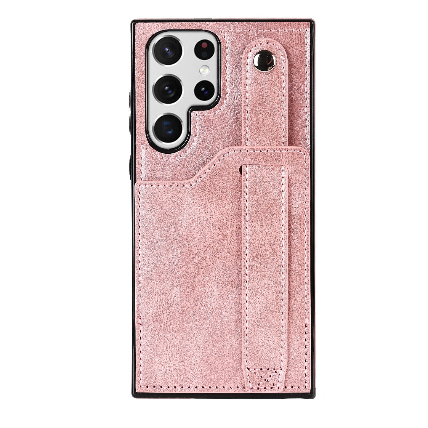 Applicable Wrist Strap Mobile Phone Skin Protective Leather Case