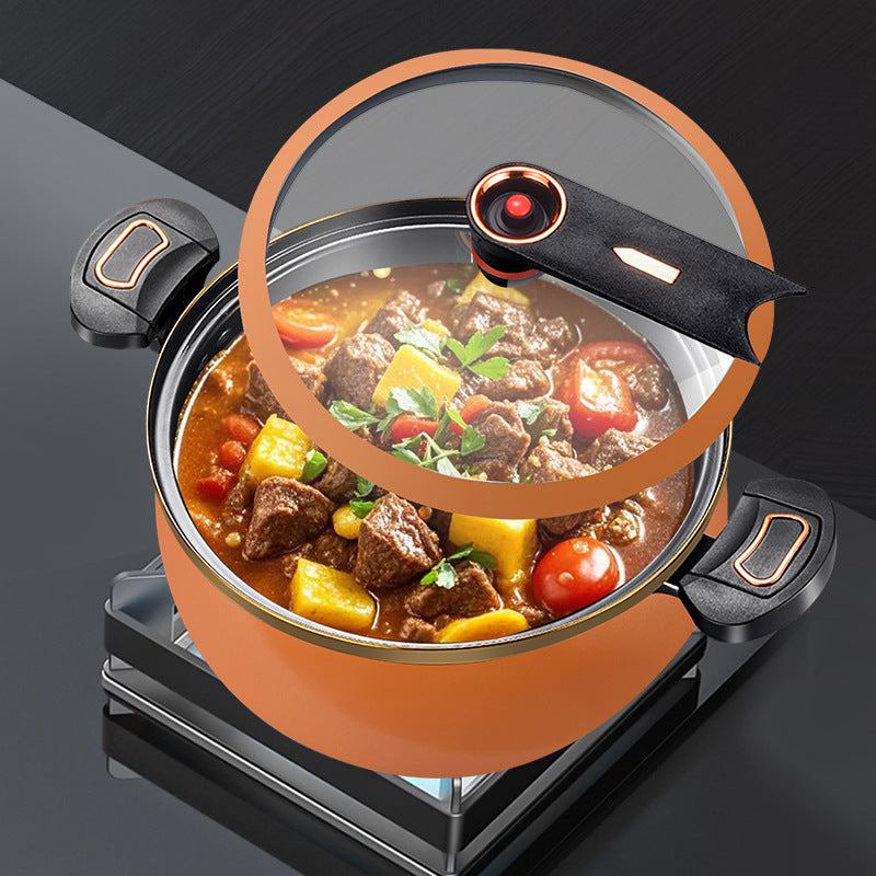 Enamel Low Pressure Pot Soup Pot Stew Pot Non-stick Pan Household