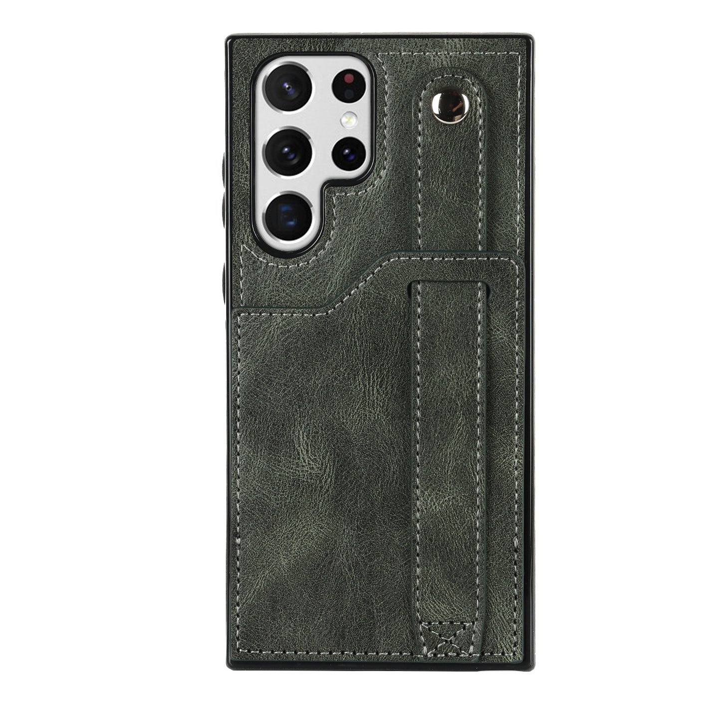 Applicable Wrist Strap Mobile Phone Skin Protective Leather Case