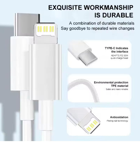 Fast Charge Mobile Phone Data Cable
