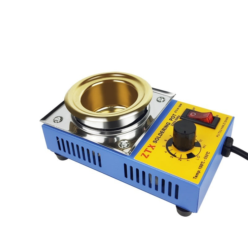 Thermostat Tin Melting Furnace 150 W350w Desktop Lead-free Titanium-plated Tin Melting