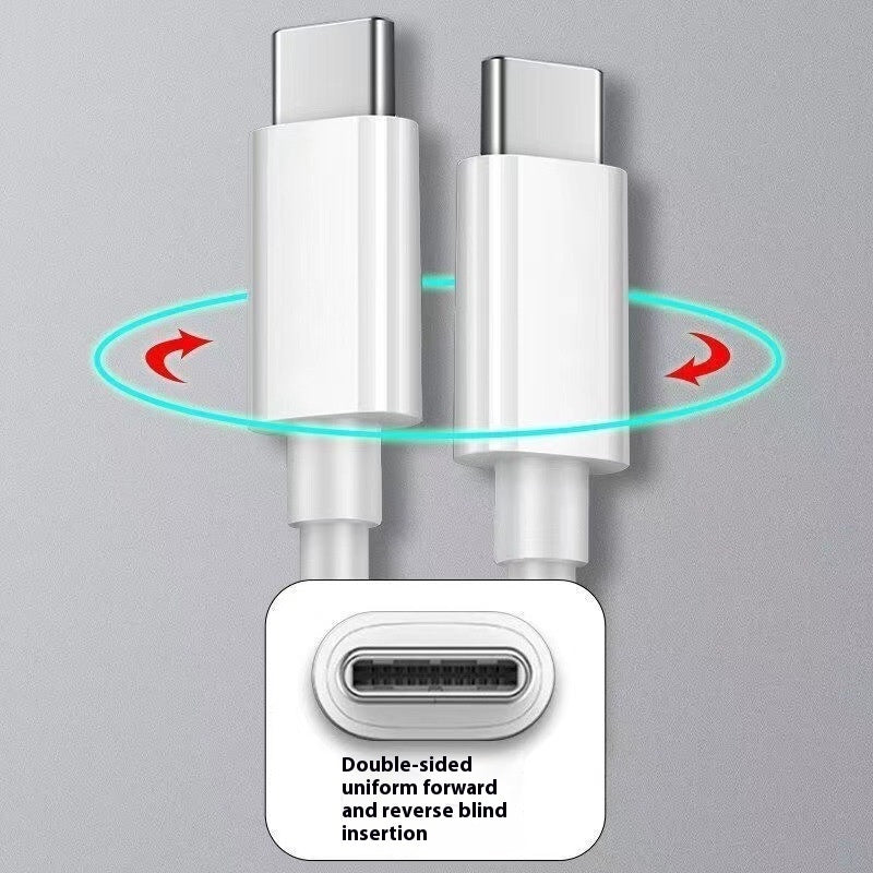 60W Dual Type-c Fast Charge Data Cable
