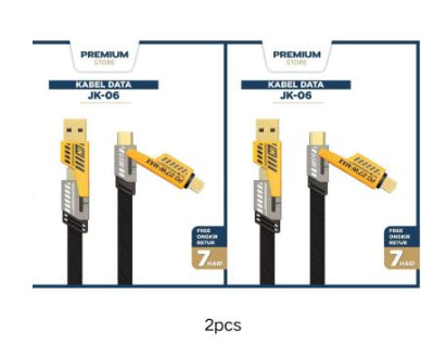 Four-in-one Super Fast Charge Data Cable