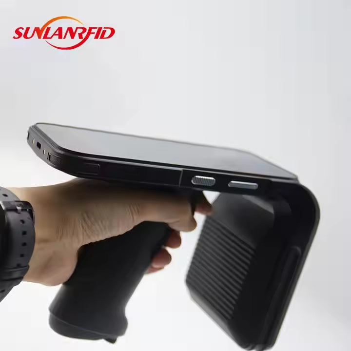 Portable Long-Range UHF RFID Scanner Wireless Android Handheld Reader