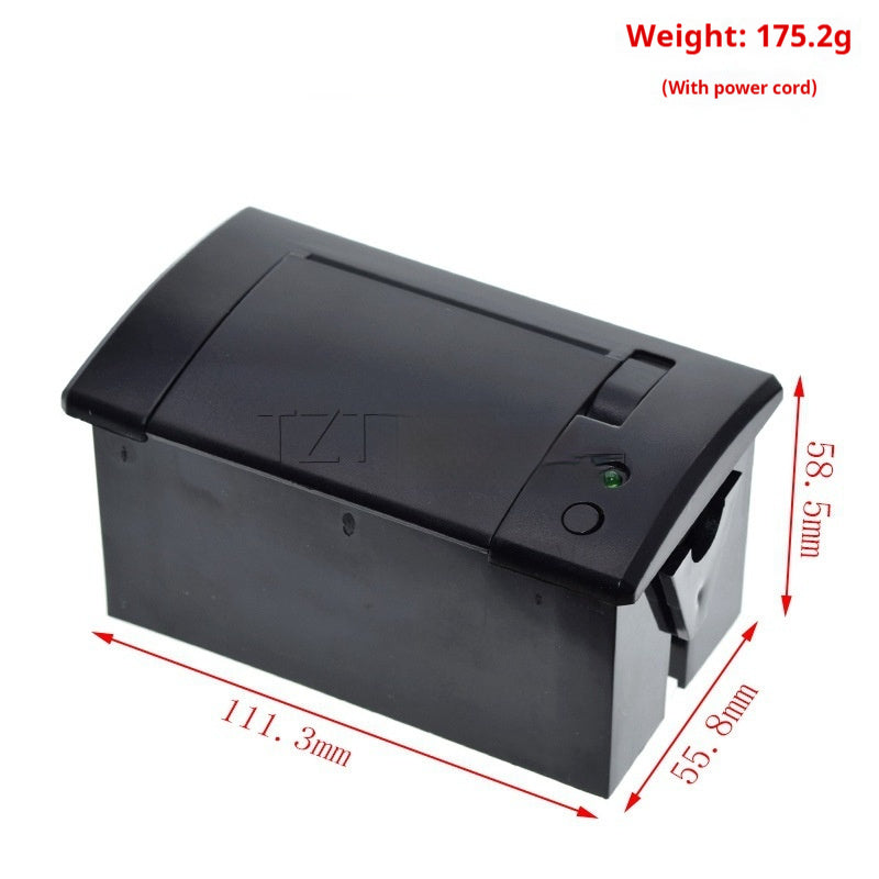 Embedded Micro Thermal Bill Electronic Single Chip Microcomputer Serial Port Connection